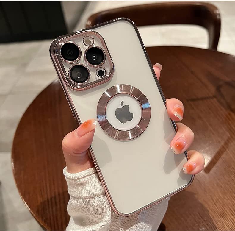 iPhone 11 Pro Transparent Electroplating Case with Camera Protection