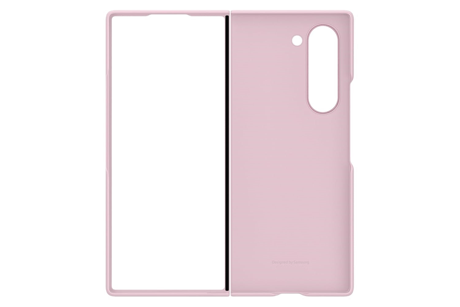 Samsung Galaxy Z Fold 6 Original Liquid Silicon Case with S-Pen - Pink