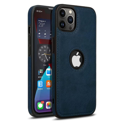 iPhone 12 Pro Max Original PU Leather Case Classic Luxury Elegant with Logo Cut