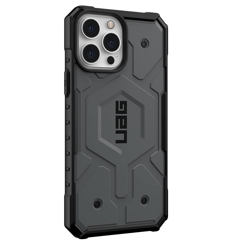 iPhone 15 UAG Pathfinder Premium Rugged Shockproof Case With Magsafe-Gray