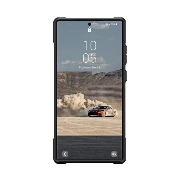 Samsung Galaxy S23 Ultra UAG Monarch Series Rugged Heavy Duty Armor Case - Silver