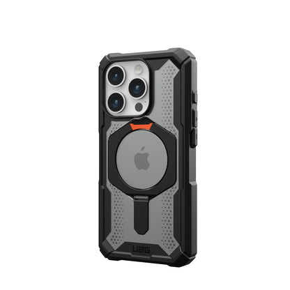 iPhone 16 Plus UAG Plasma XTE Mag-Safe Compatible, Rugged Lightweight Shockproof Metal Ring with Kickstand - Ash