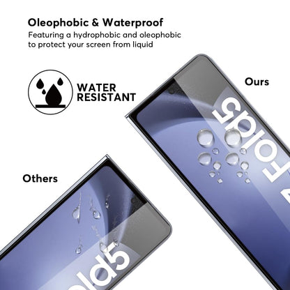 Samsung Galaxy Z Fold5 Front Screen Tempered Glass with 9H Hardness