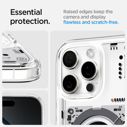 iPhone 15 Pro Max Hybrid Neo One Series, Machinery Design Shockproof Case with Magsafe
