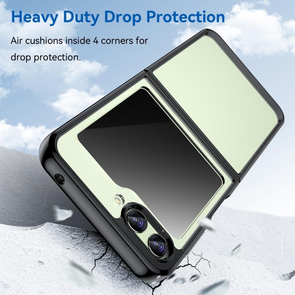 Samsung Galaxy Z Flip 5 Shockproof Sleek Hybrid Armor Case