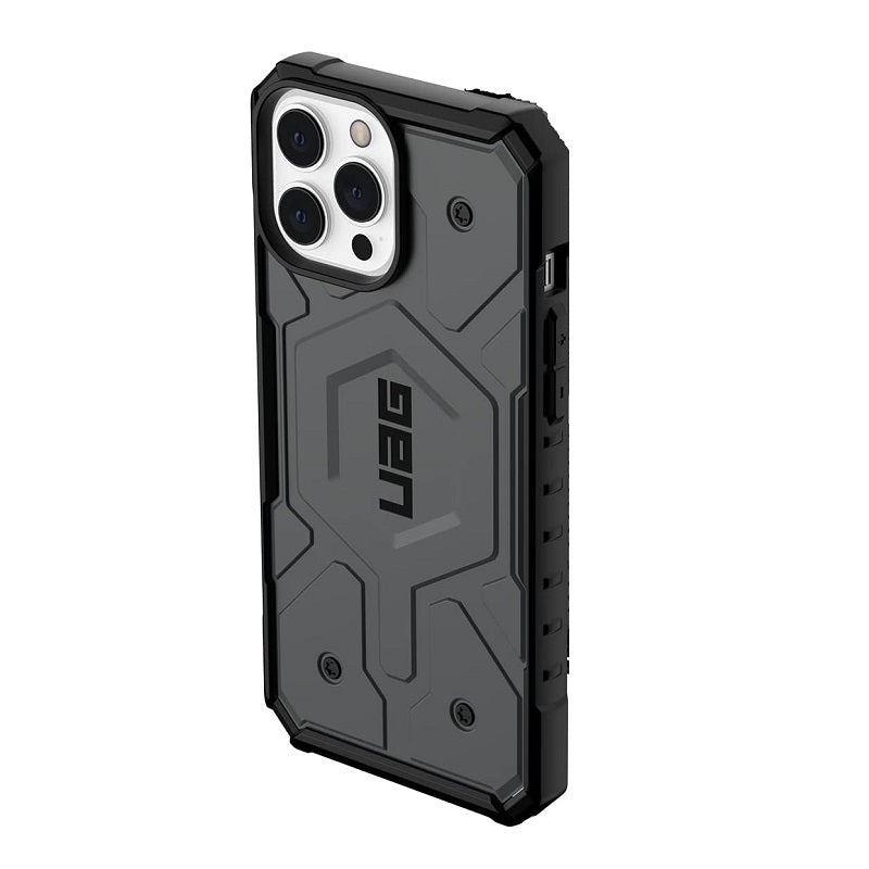 iPhone 15 Pro Max UAG Pathfinder Premium Rugged Shockproof Case With Magsafe-Gray