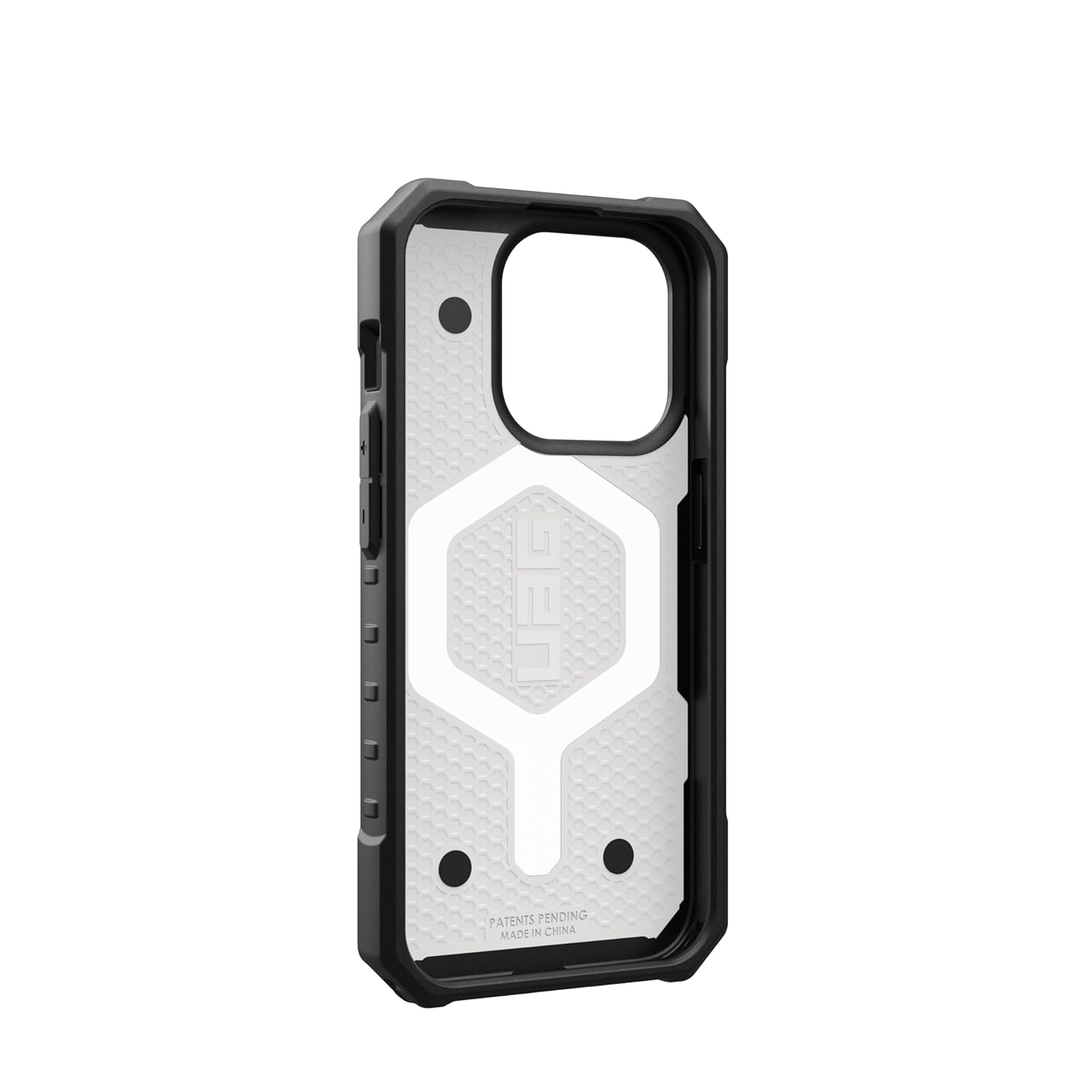 iPhone 15 UAG Pathfinder Premium Rugged Shockproof Case With Magsafe-White