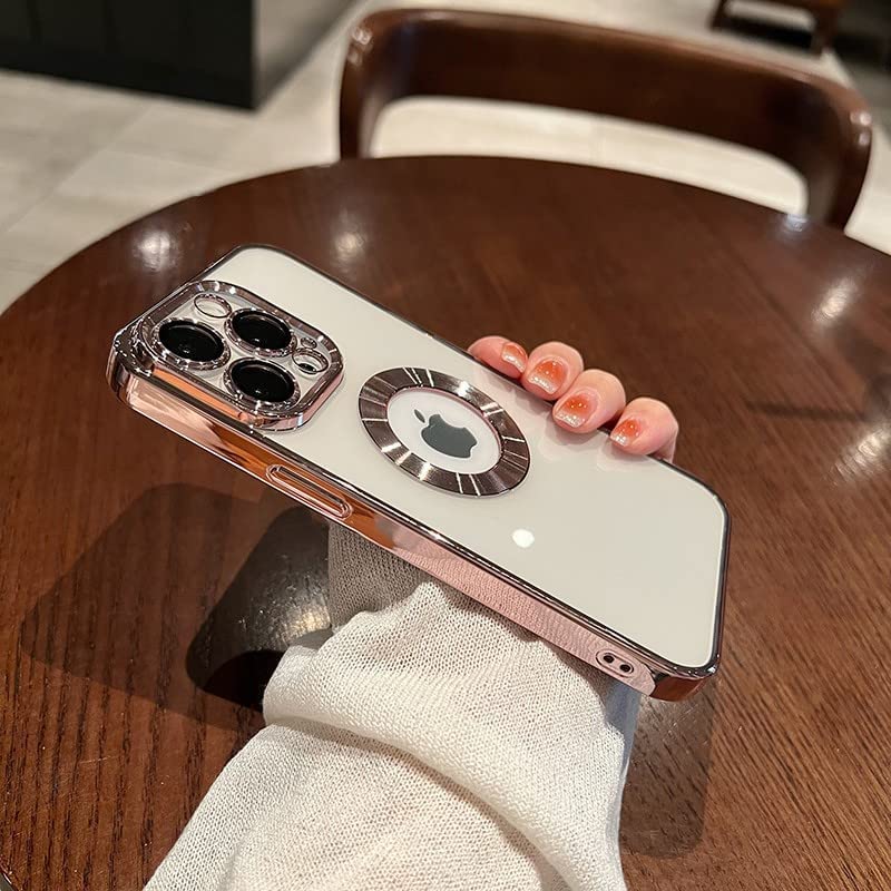 iPhone 11 Pro Transparent Electroplating Case with Camera Protection