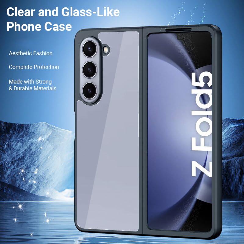 Samsung Galaxy Z Fold 5 Shockproof Sleek Hybrid Armor Case