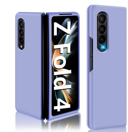 Samsung Galaxy Z Fold 4 Liquid Silicone Slim Case- Purple