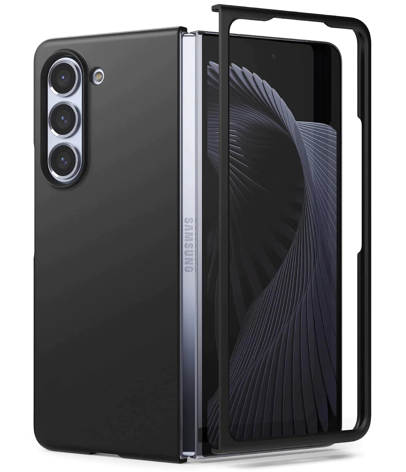 Samsung Galaxy Z Fold 5 Slim Fit Series Case-Black