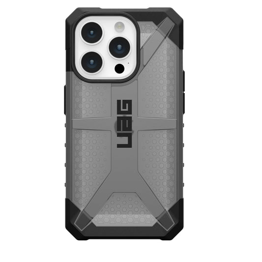 iPhone 15 Pro UAG Plasma Series Premium Rugged Shockproof Case - Ash