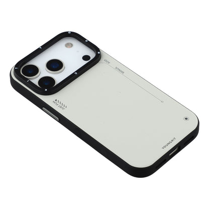 iPhone 17 Pro Max Leather Case, YOUNGKIT Matte Finish Leather Cover with Magsafe - Grey