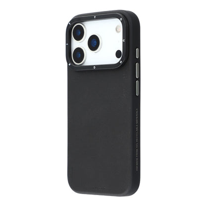 iPhone 17 Pro Max Leather Case, YOUNGKIT Matte Finish Leather Cover with Magsafe - Black