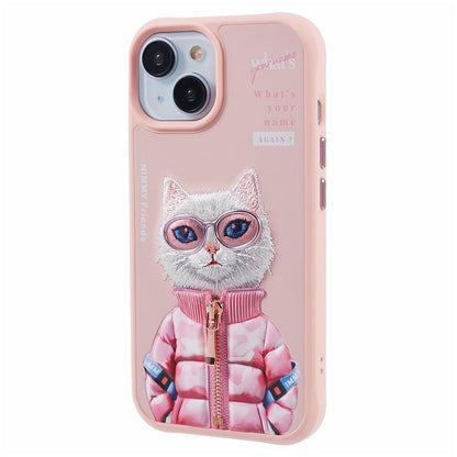 iPhone 14 Nimmy Cool & Cute Embroidery Case Cover