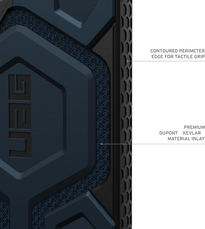 Samsung Galaxy S25 Ultra UAG Case, Monarch Pro Kevlar Series Rugged Armor Cover with Magsafe - Blue