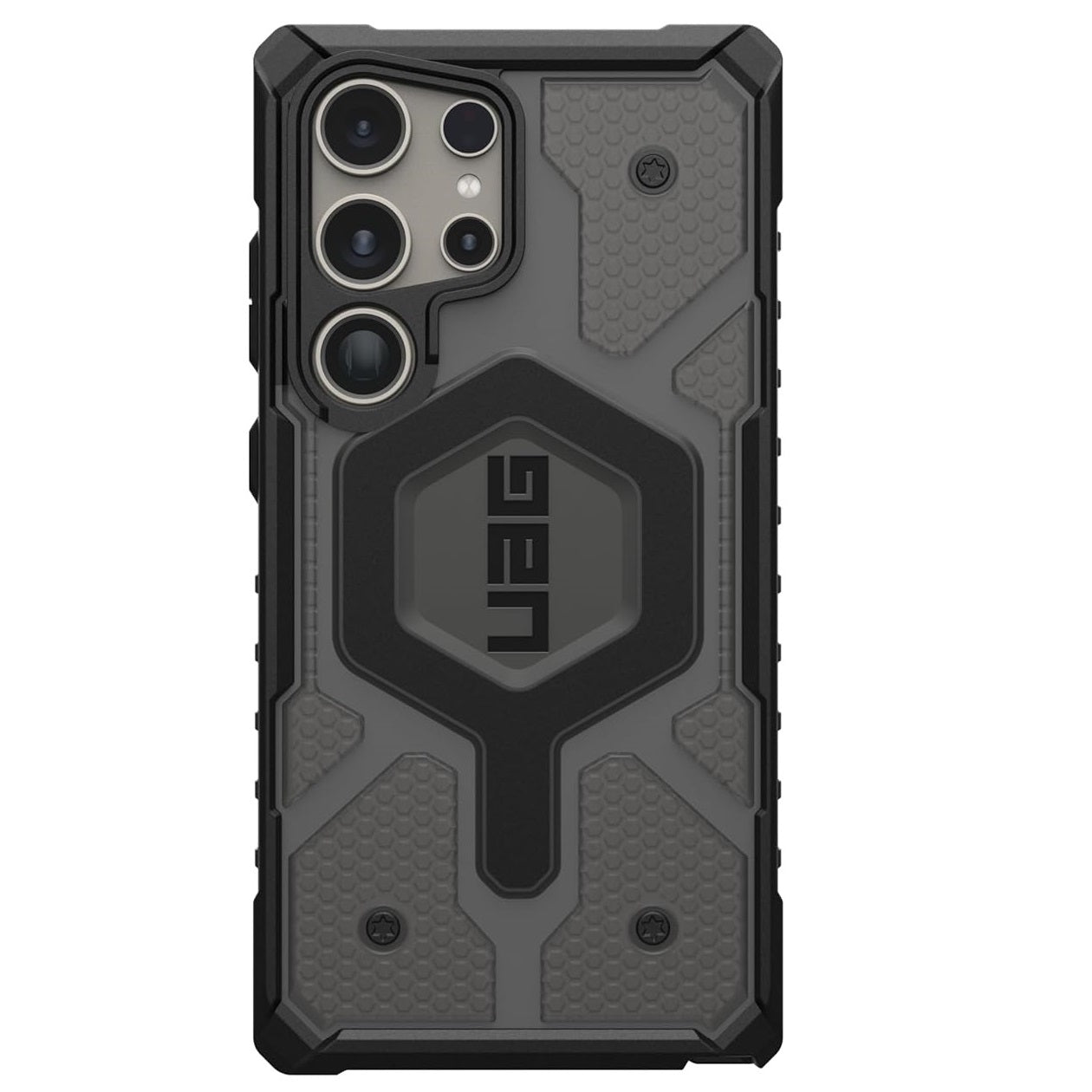 Samsung Galaxy S25 Ultra UAG Case, Pathfinder Clear Rugged Featherlight Shockproof Protective - Ash