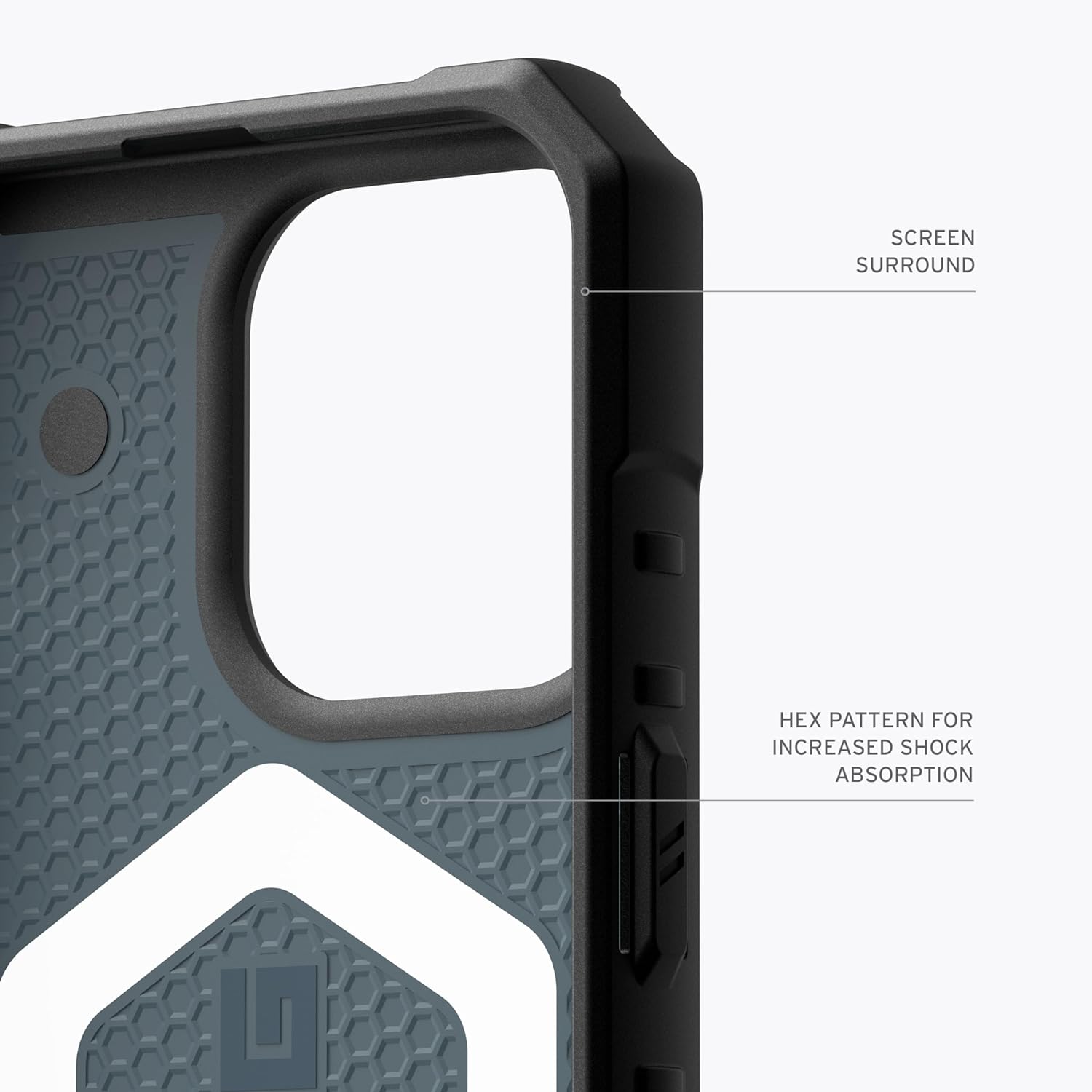iPhone 15 Pro UAG Pathfinder Premium Rugged Shockproof Case With Magsafe-Sierra Blue