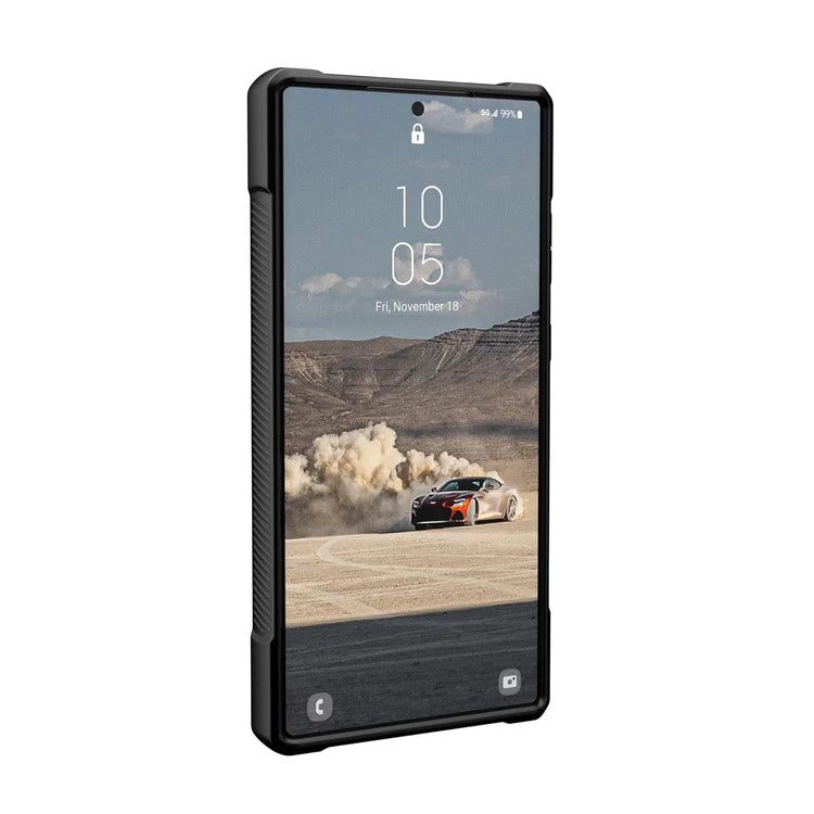 Samsung Galaxy S23 Ultra UAG Monarch Series Rugged Heavy Duty Armor Case - Silver