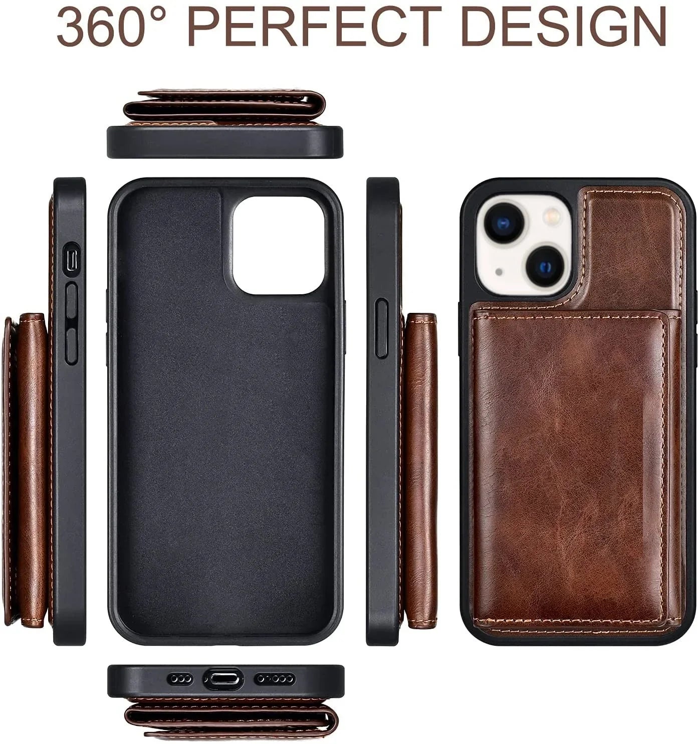 iPhone 14 Premium Quality New Design Wallet Leather case