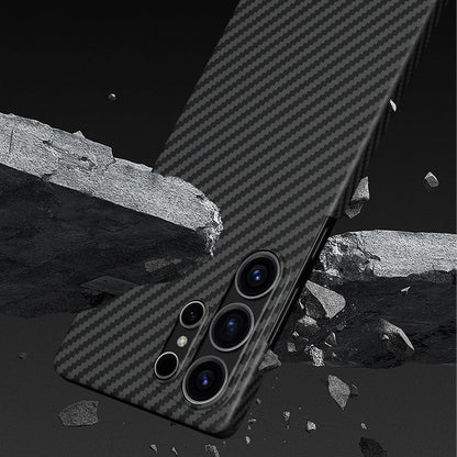 Samsung Galaxy S26 Ultra Carbon Case, X-Level Slim Flexible Carbon Nano Fiber with Magsafe - Black