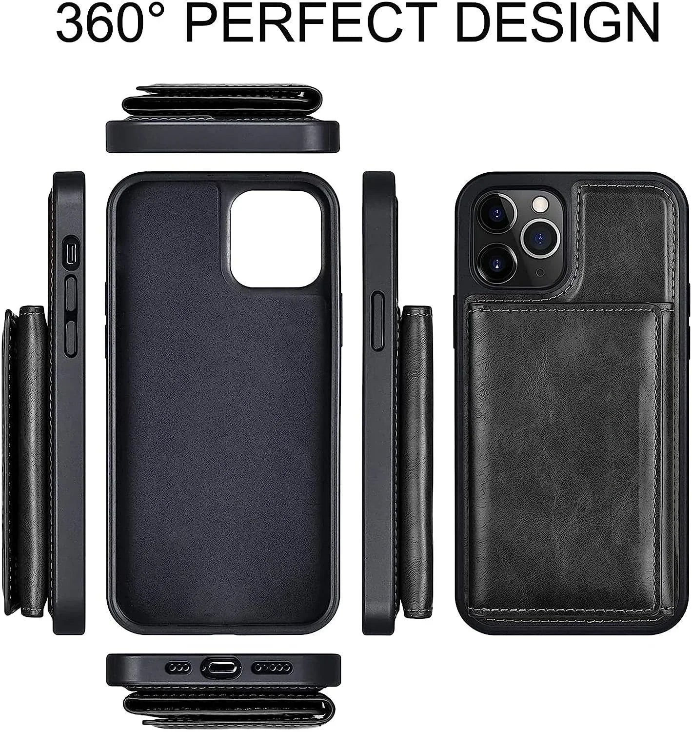 iPhone 14 Pro Max Premium Quality New Design Wallet Leather case