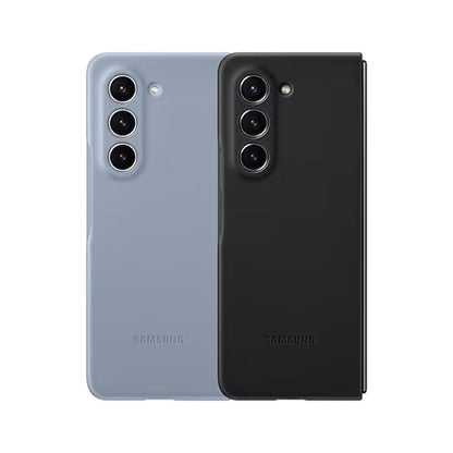 Samsung Galaxy Z Fold5 Leather Case, Eco Slim Fit Leather Back Cover - Sierra Blue
