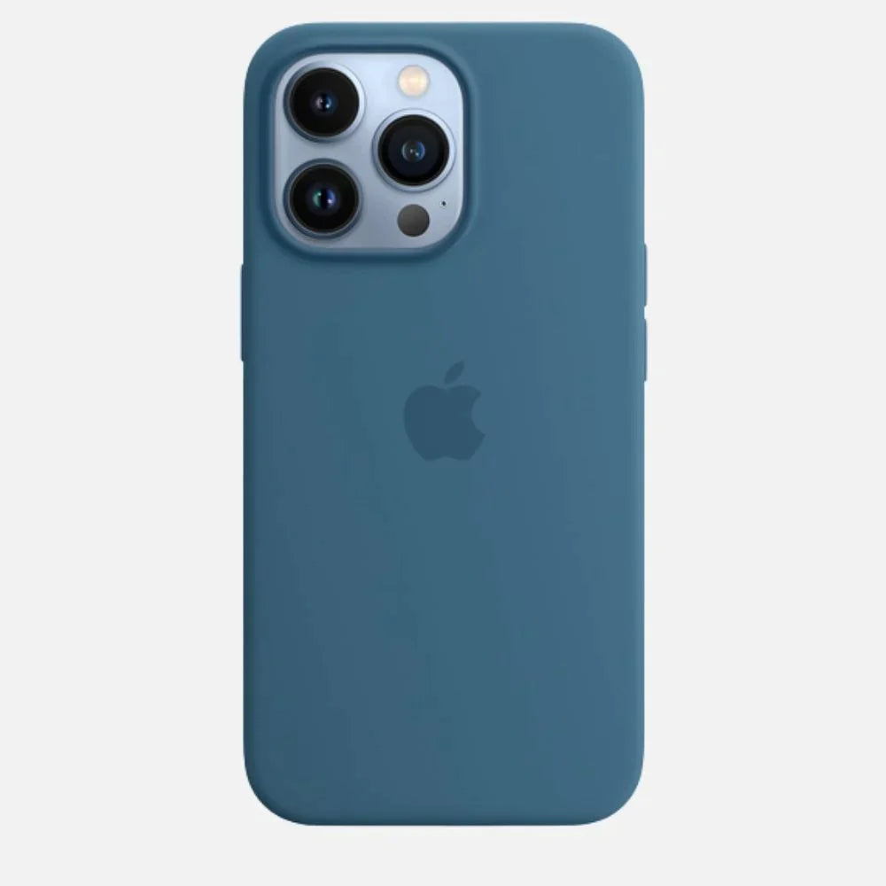 iPhone 15 Pro Original Silicone Case With Magsafe - Batalic Blue