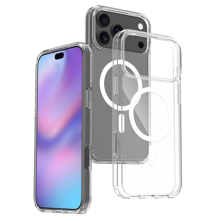iPhone 17 Pro Soft TPU Transparent Magsafe Case - Clear