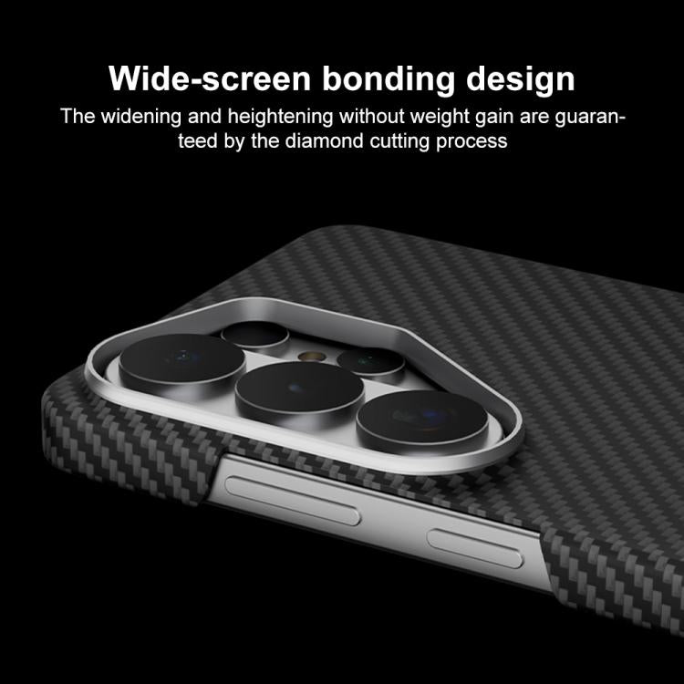 Samsung Galaxy S25 Ultra Carbon Fiber Case, Slim Thin Lightweight Minimalist Magsafe Case - Moonrise
