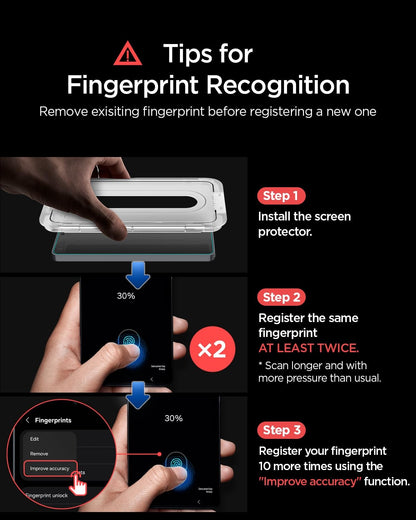 Samsung Galaxy S26 Ultra EZ Fit Pro Border Less Tempered Glass Screen Protector (Pack of 2)