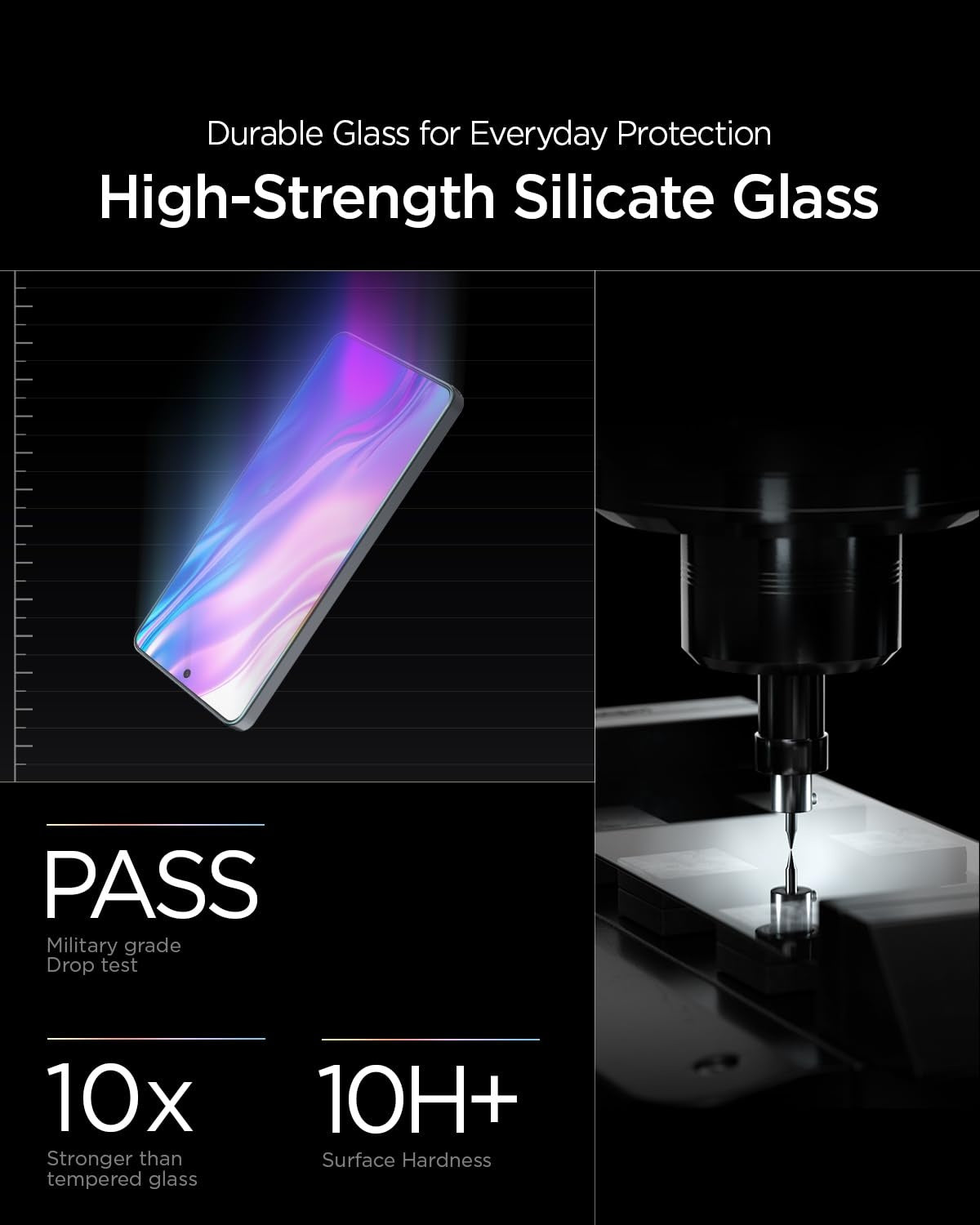 Samsung Galaxy S26 Ultra EZ Fit Pro Border Less Tempered Glass Screen Protector (Pack of 2)
