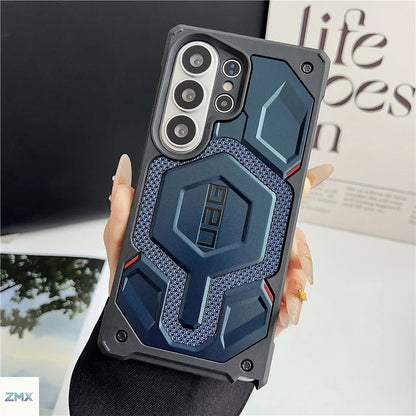 Samsung Galaxy S26 Ultra UAG Case, Monarch Pro Series Kevlar Series Rugged Armor Cover with Magsafe - Blue