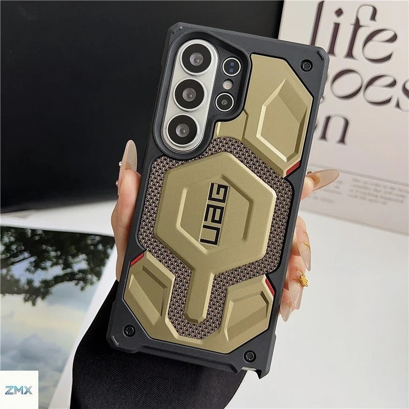 Samsung Galaxy S26 Ultra UAG Case, Monarch Pro Series Kevlar Series Rugged Armor Cover with Magsafe - Green