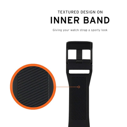 UAG Watch Band Silicone Scout Strap for iWatch (42-44-45-49 MM) - Black