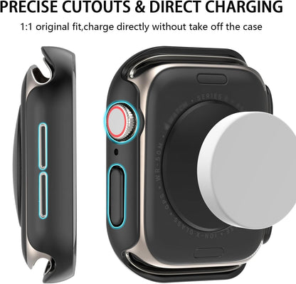 iWatch Bumper Cover Hard PC iWatch Case for Series 10 - 42MM (No Front Screen Protector)