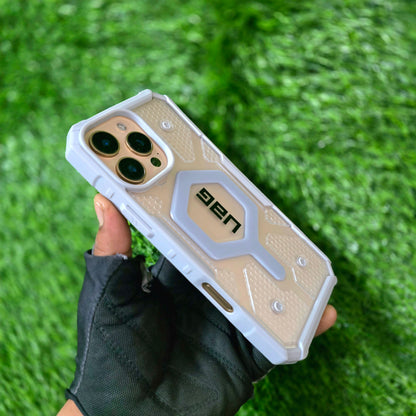 iPhone 16 Pro Max UAG Pathfinde Magsafe Clear Case - Grey
