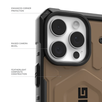 iPhone 16 Pro UAG Pathfinder Series Case with Magsafe - Dark Earth