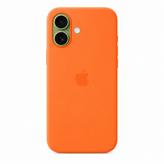 iPhone 17 Silicon Case with Magsafe - Orange