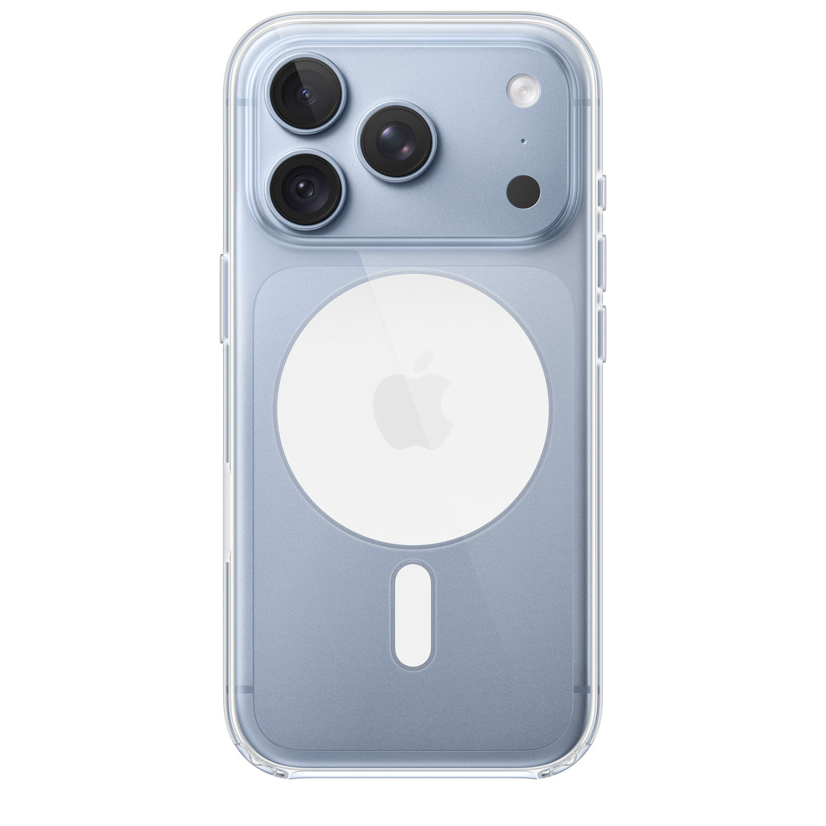 iPhone 17 Pro Max Anti Yellowing (Open From Bottom) Clear Case with MagSafe