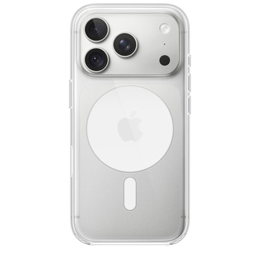 iPhone 17 Pro Max Anti Yellowing (Open From Bottom) Clear Case with MagSafe & Camera Control Button
