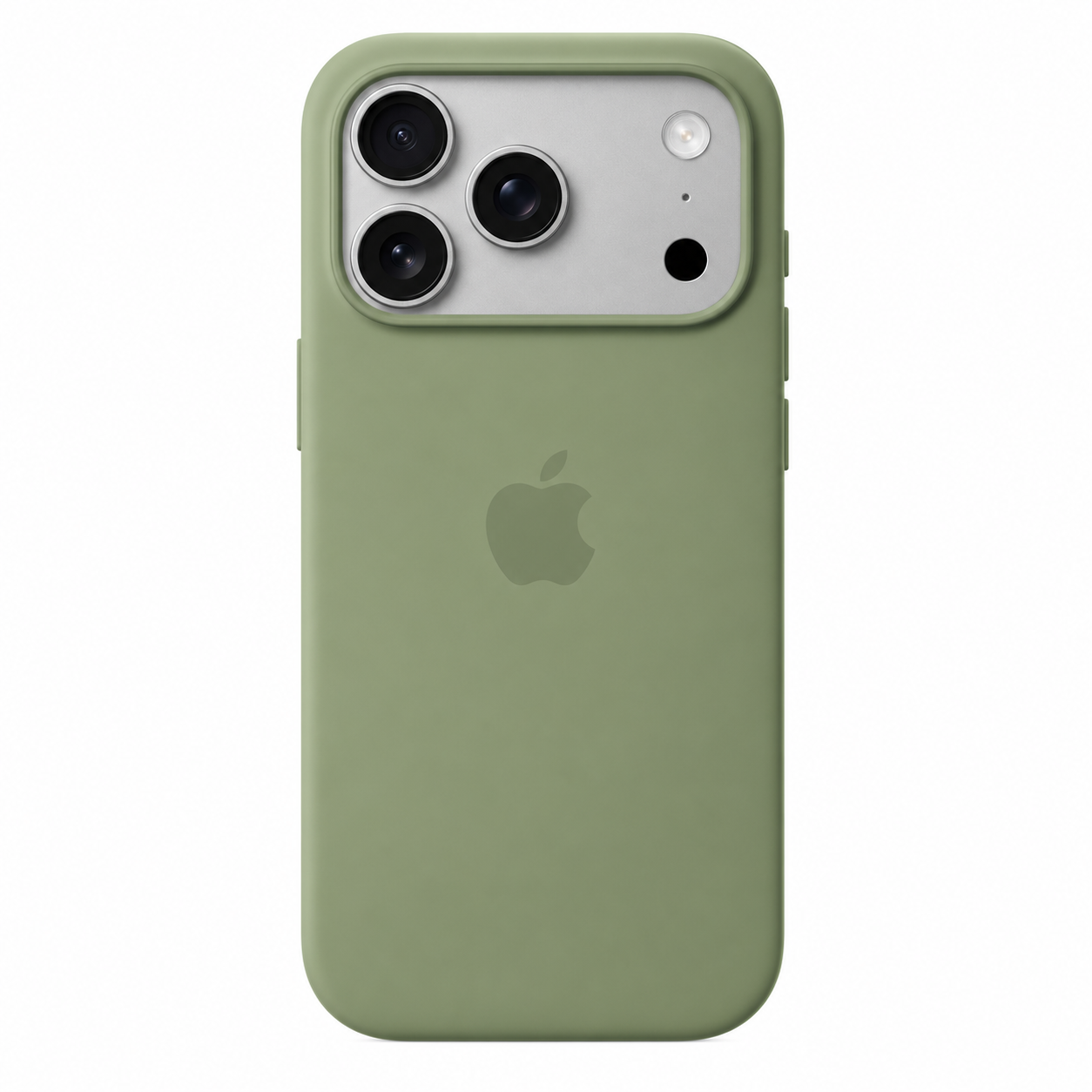 iPhone 17 Pro Silicon Case with Magsafe and Camera Control Button - Light Moss