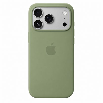 iPhone 17 Pro Silicon Case with Magsafe and Camera Control Button - Light Moss