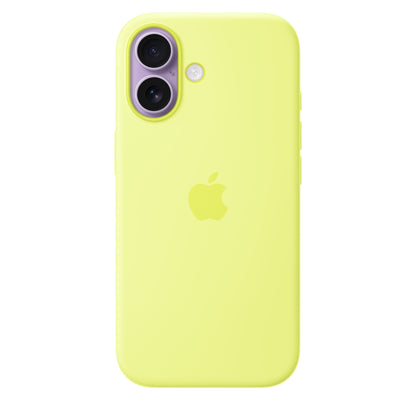 iPhone 17 Silicon Case with Magsafe & Camera Control Button - Neon Yellow