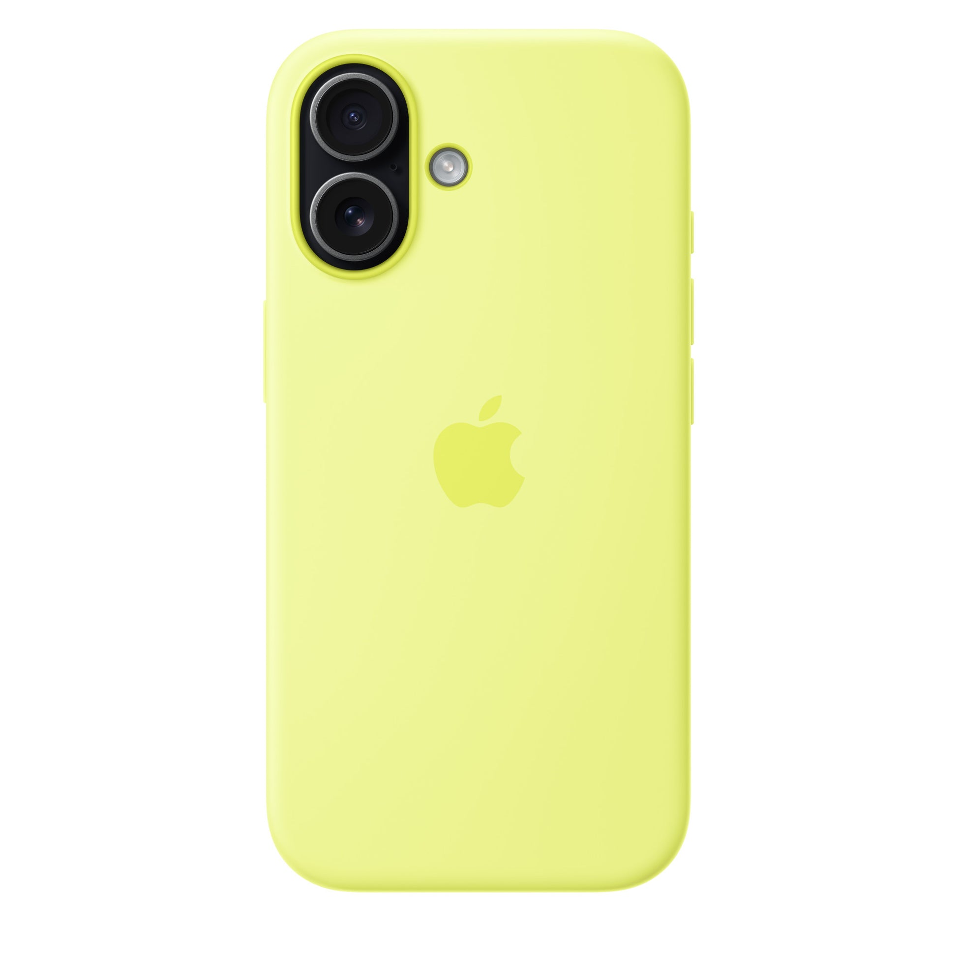 iPhone 17 Silicon Case with Magsafe & Camera Control Button - Neon Yellow