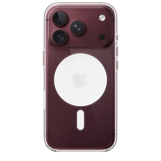 iPhone 18 Pro Max Anti Yellowing Clear Magsafe Case with Camera Control Button (Open From Bottom)