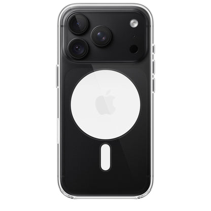 iPhone 18 Pro Max Anti Yellowing Clear Magsafe Case with Camera Control Button (Open From Bottom)