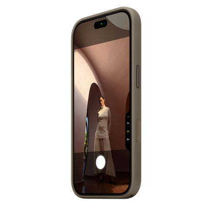 iPhone 18 Pro TechWoven Case with Magsafe and Camera Control Button - Taupe Grey