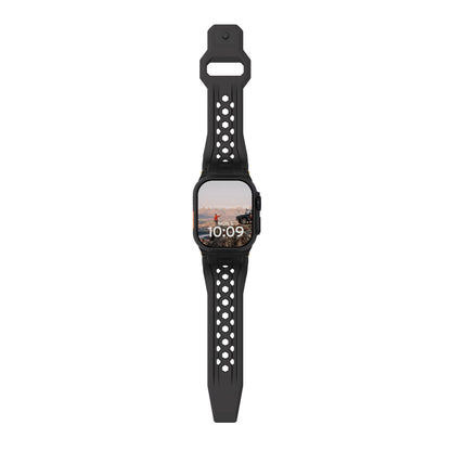 UAG iWatch Strap Premium Sport Breathable Monarch Band for iWatch 44/45/46/49MM - Full Black