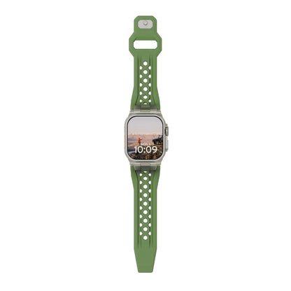 UAG iWatch Strap Premium Sport Breathable Monarch Band for iWatch 44/45/46/49MM - Green